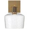 Access Lighting Port Nine Chardonnay, Chardonnay LED Wall Sconce, Antique Brushed Brass Finish, Seeded Glass 63144LEDD-ABB/SDG - alternate 2